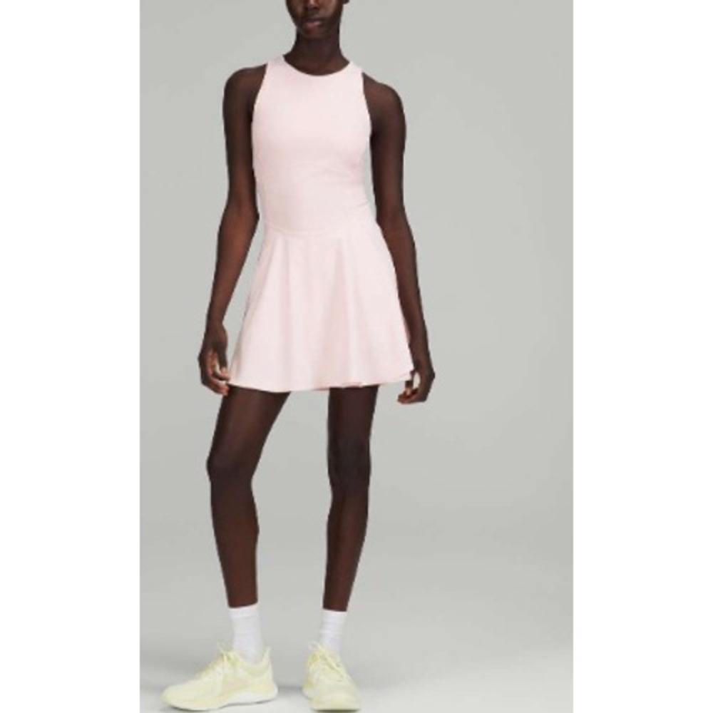 Lululemon Court Crush Dress High-Rise Tennis Dress Pink Size 12 W1DOCS